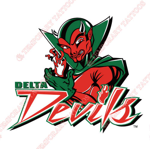 MVSU Delta Devils Customize Temporary Tattoos Stickers NO.5225